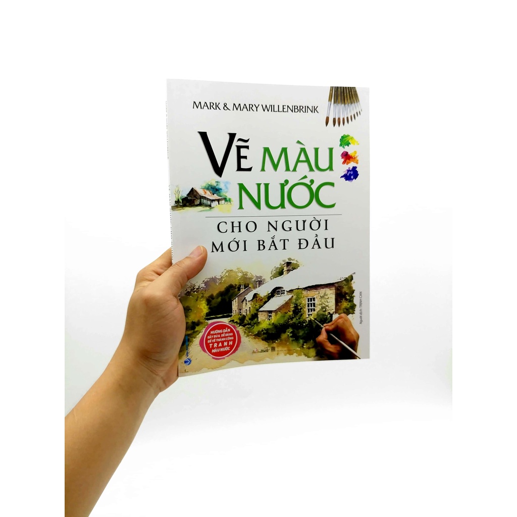 Sách Vẽ Màu Nước Cho Người Mới Bắt Đầu