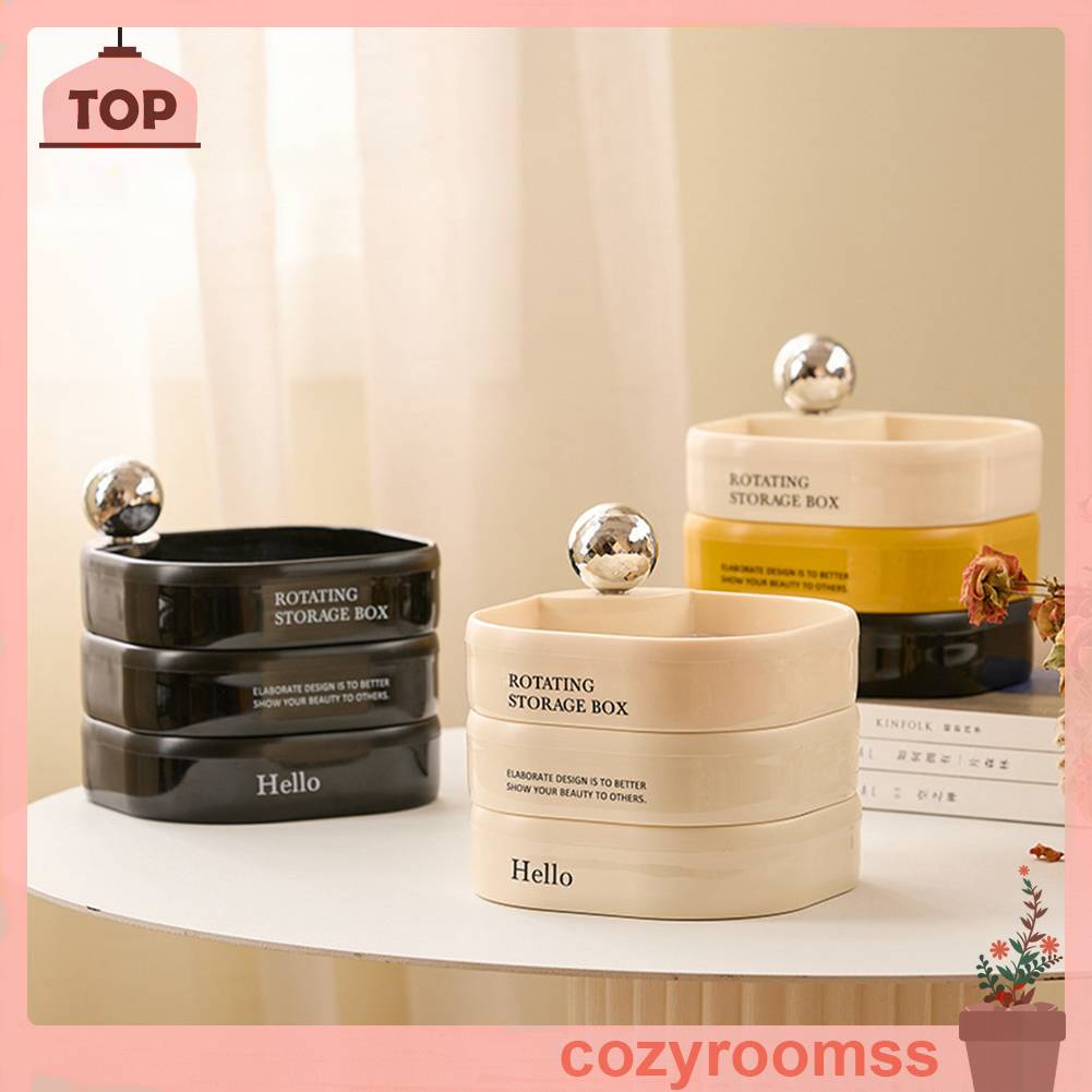 Giá Treo Trưng Bày Trang Sức Bông Tai Xoay Được Dành Cho Phòng Ngủ