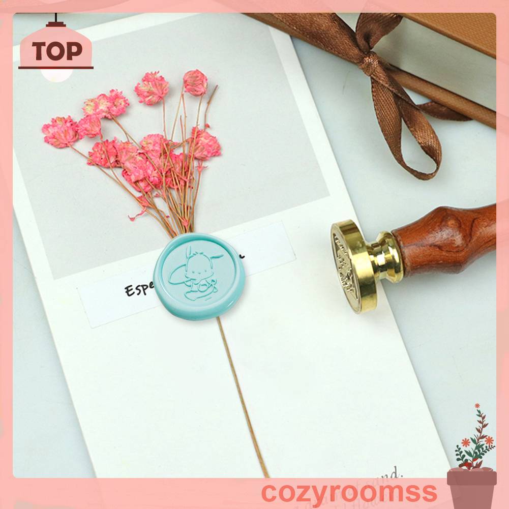 Con Dấu Hình Tròn Họa Tiết Động Vật Nhỏ Tự Trang Trí Thiệp Cưới