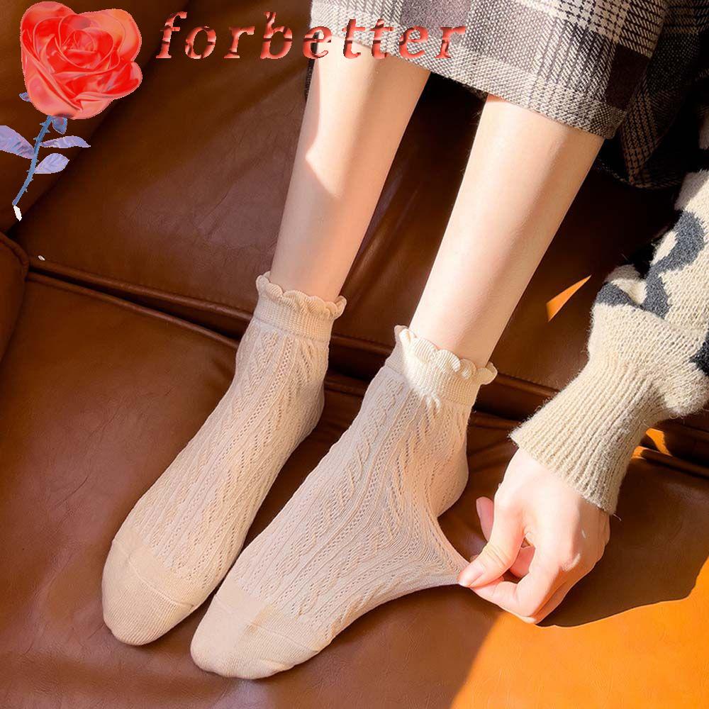 FORBETTER Đôi Vớ HọA TiếT Dễ Thương ThờI Trang SàNh ĐiệU Cho Nữ
