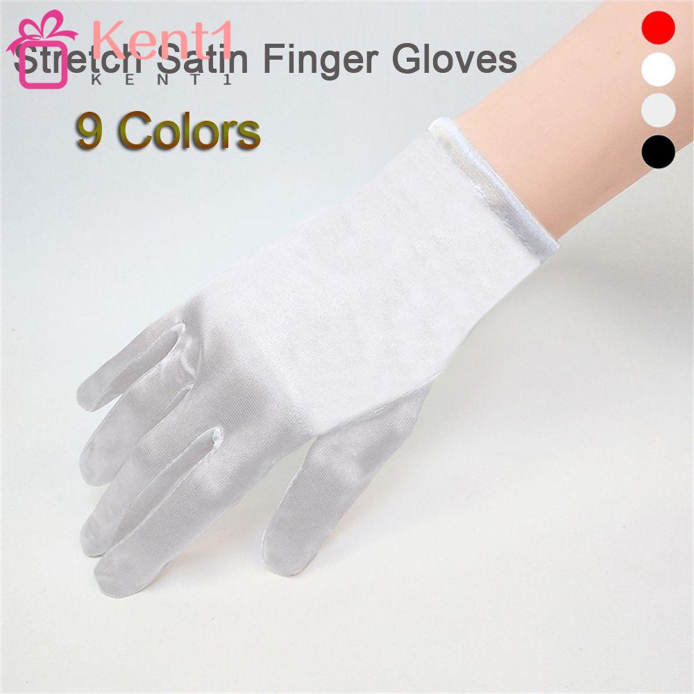 KENT1 Găng Tay Satin Co Giãn Thanh Lịch Phụ Kiện Cho Cô Dâu Chơi Opera