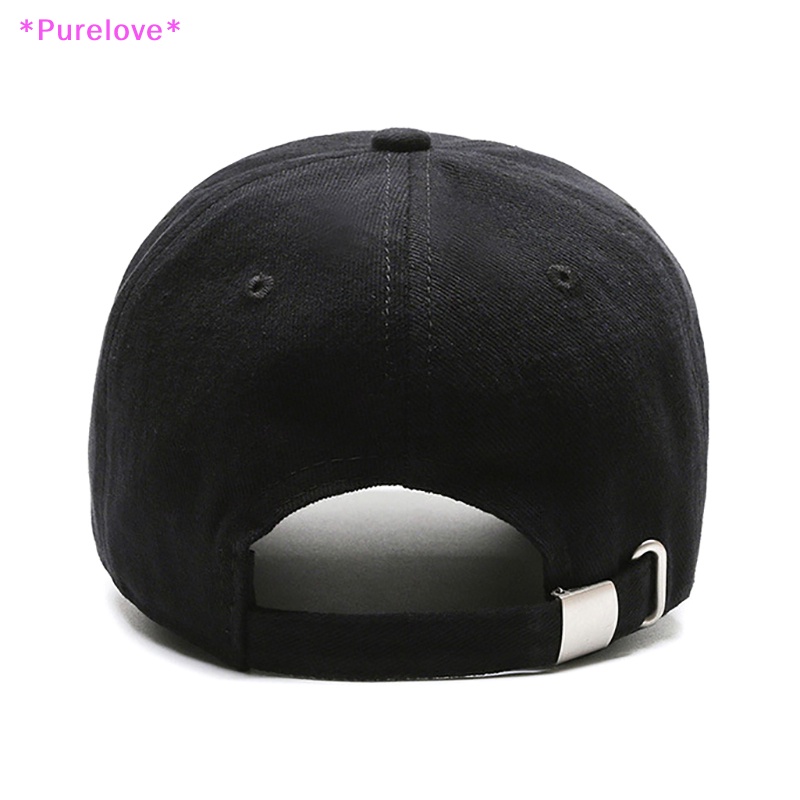 Nón Lưỡi Trai Cotton Màu Đen Thời Trang Mùa Hè Dành Cho Nam Và Nữ Mới