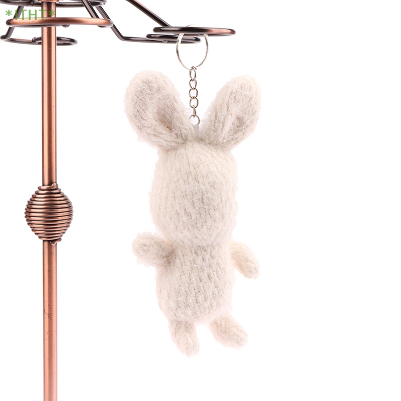 Móc Khóa Hình Thỏ Nhồi Bông Xinh Xắn Mới