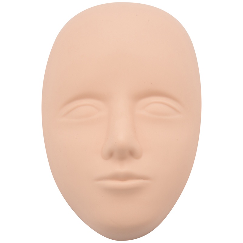 Đầu Ma Nơ Canh 5d Bằng silicone Dùng Luyện Tập Trang Điểm Lông Mày / Môi