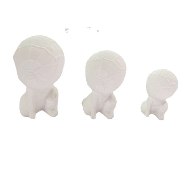 Khuôn Silicon Làm Nến / Sô Cô La / Đá Viên Hình Người Nhện Hoạt Hình diy