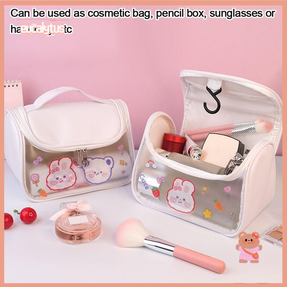 EUTUS Túi Đựng Đồ Trang Điểm Đa Năng Sức Chứa Lớn Màu Sắc Gradient
