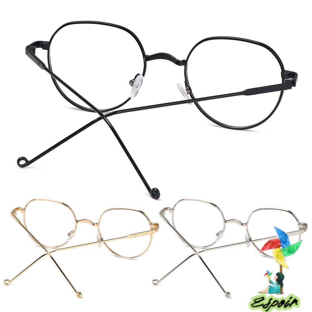 ESPO Mắt Kính Gọng Tròn Bằng Kim Loại Phong Cách Unisex