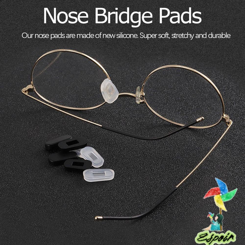 ESPO Bộ 10 Đệm Mũi Thay Thế Cho Mắt Kính Chất Liệu Silicone Ốp