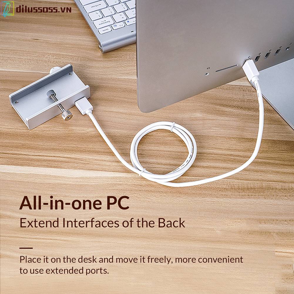 Bộ Chia 2 Cổng USB 3.0 ORICO MH2AC-U3