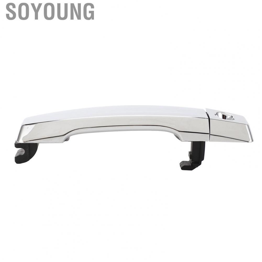 Soyoung Door Outer Handle  Crack Chrome Plating Easy Installation 80647ZC00A Rustproof Stylish for Titan PRO-4X