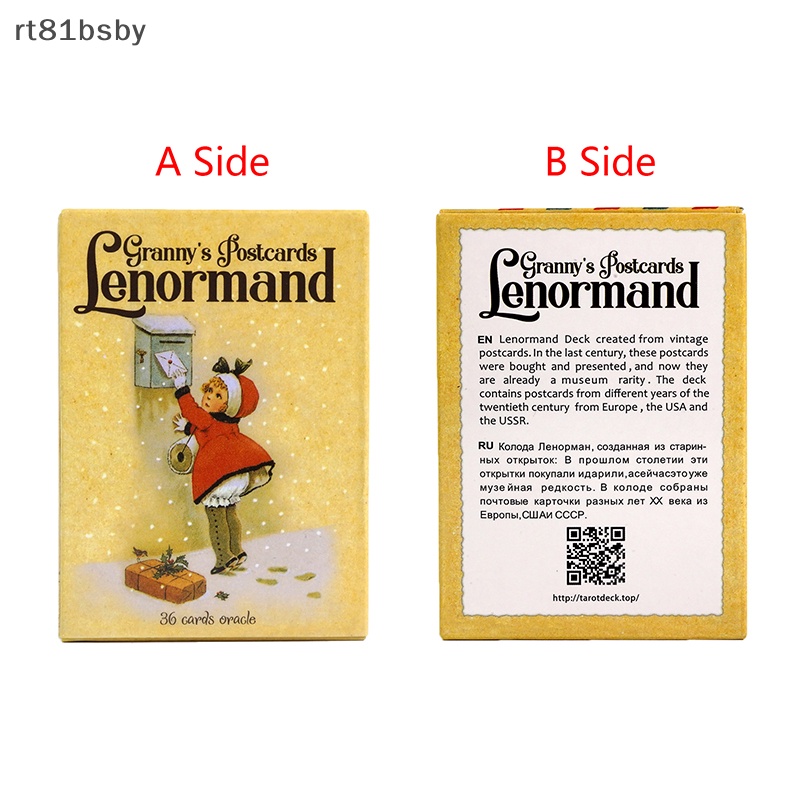 Bộ Thẻ Bài Tarot In Hình Lenormand Oracle