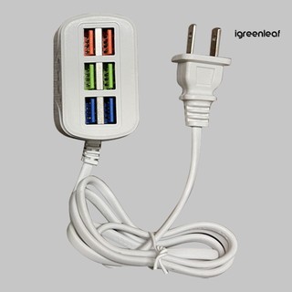 Dây Cáp Sạc Nhanh 6 Cổng USB Mini Đa Năng