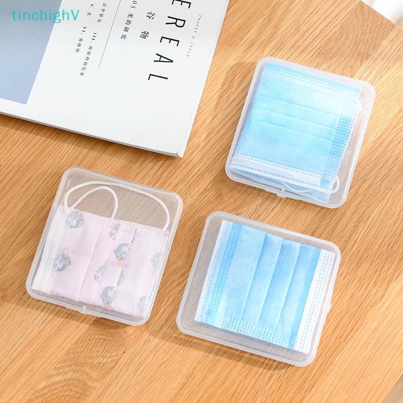 Hộp Đựng Khẩu Trang Chống Bụi Tiện Dụng Cho Gia Đình