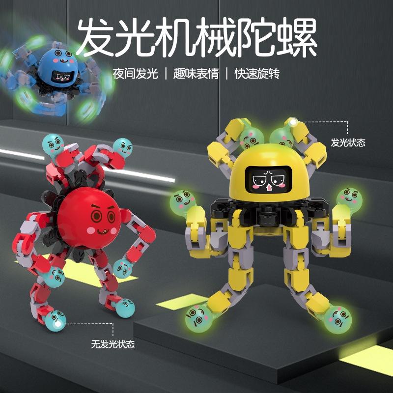 Đồ Chơi Robot Biến Hình Phát Sáng Nhiều Loại Cho Trẻ Em
