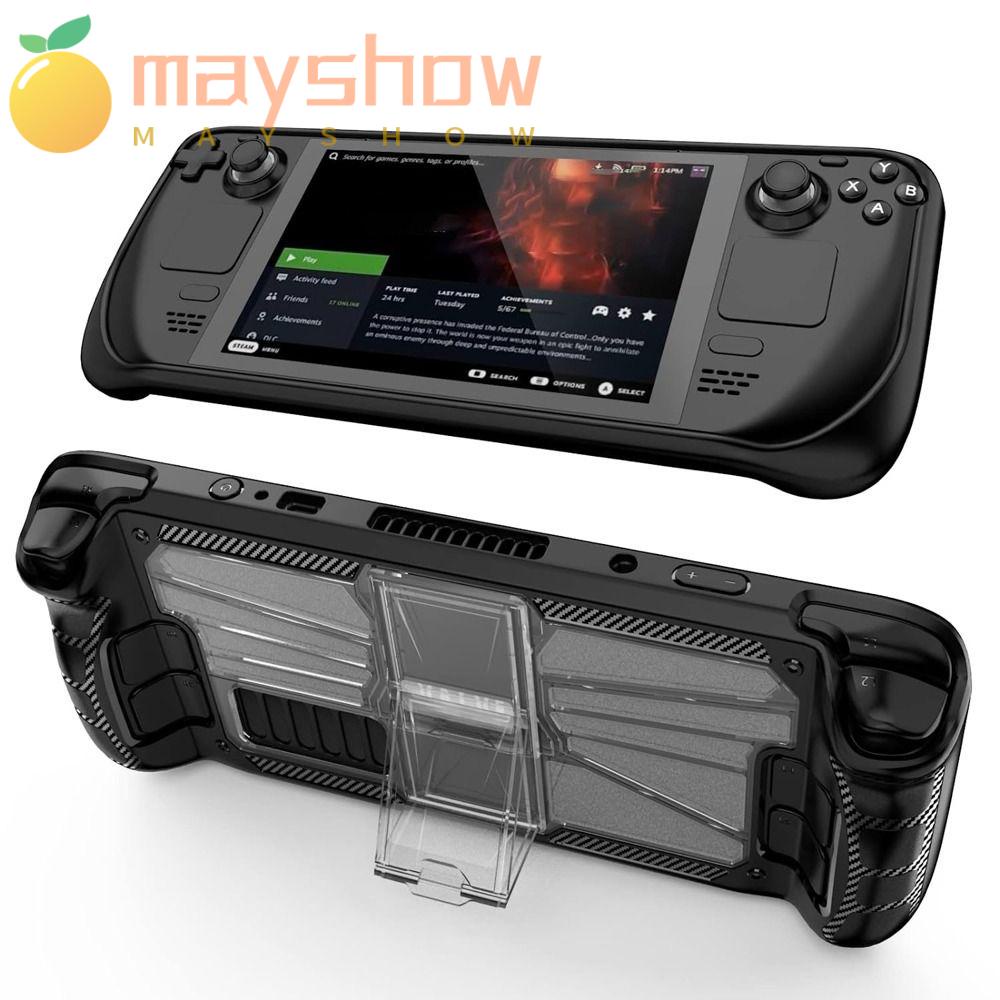 MAYSHOW Ốp Bảo Vệ Máy Chơi Game Hơi Nước Cầm Tay Bằng Silicon 2023 Có Chân Đế Tiện Dụng