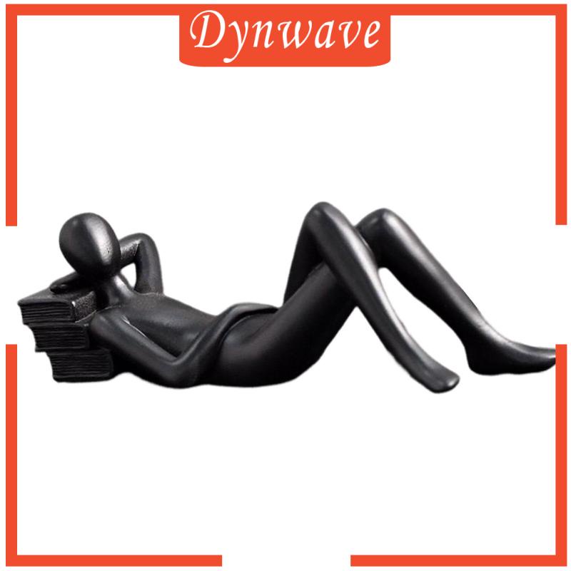 Tượng Người Suy Nghĩ Trừu Tượng Bằng Nhựa Resin Trang Trí Phòng Khách