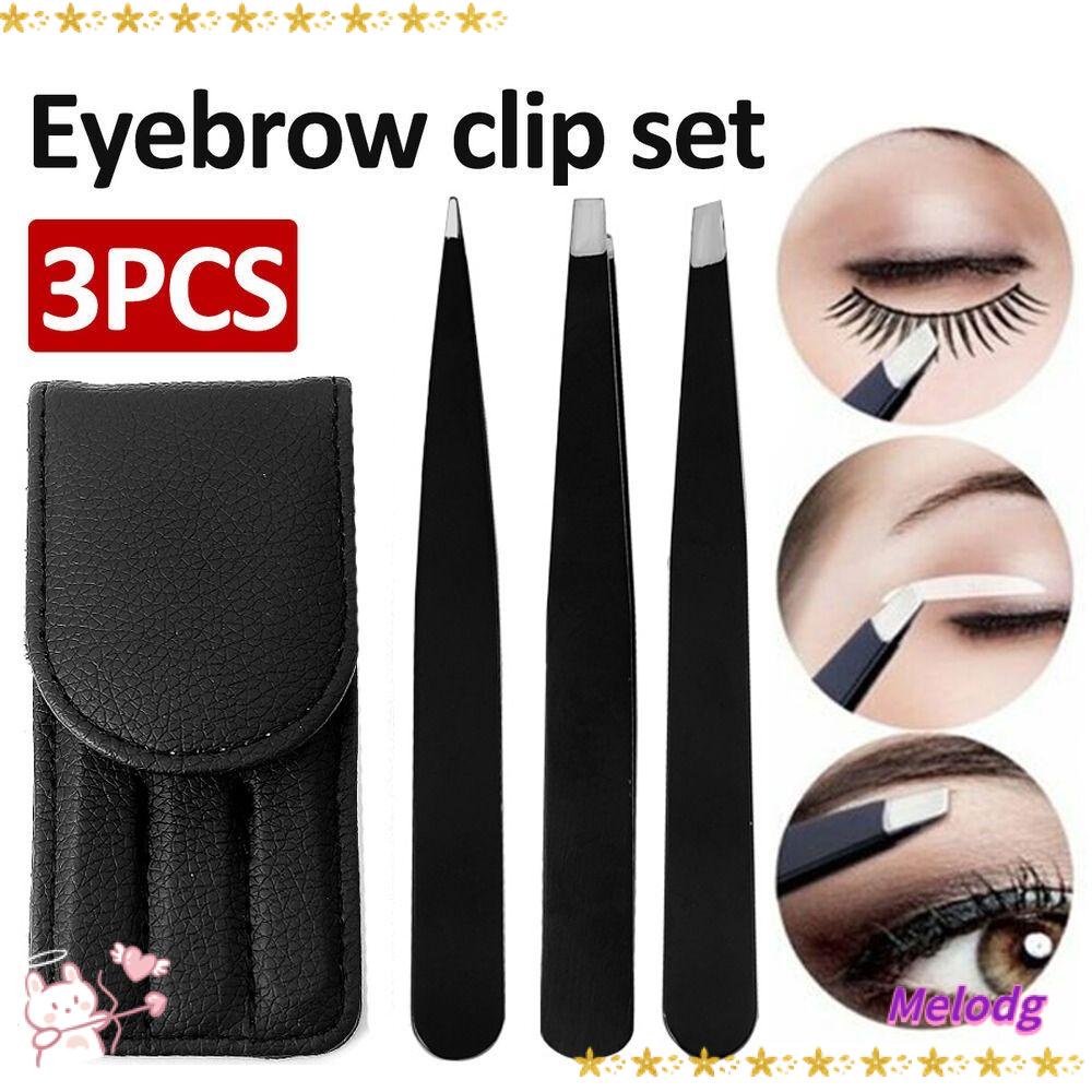 MELODG Nhíp Nhổ Lông Mày Trang Điểm Làm Đẹp Cho Bạn Nữ