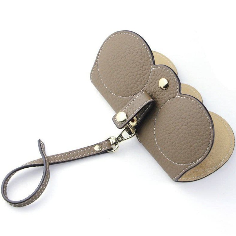 Túi Da PU Đựng Mắt Kính Thiết Kế Đơn Giản Thời Trang Cho Nam Và Nữ