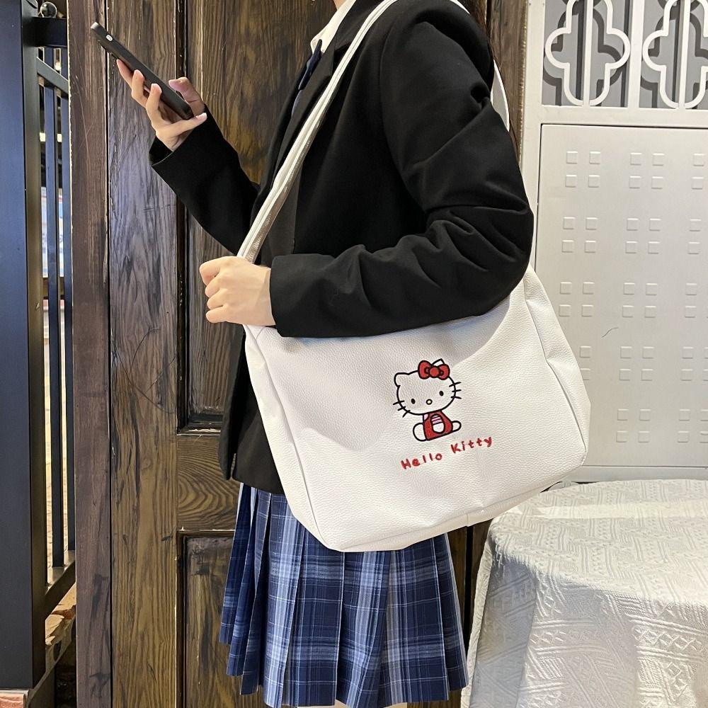 DYRUIDOJ Túi Da PU Đeo Chéo Hình Melody Cinnamoroll Dễ Thương Cho Nữ