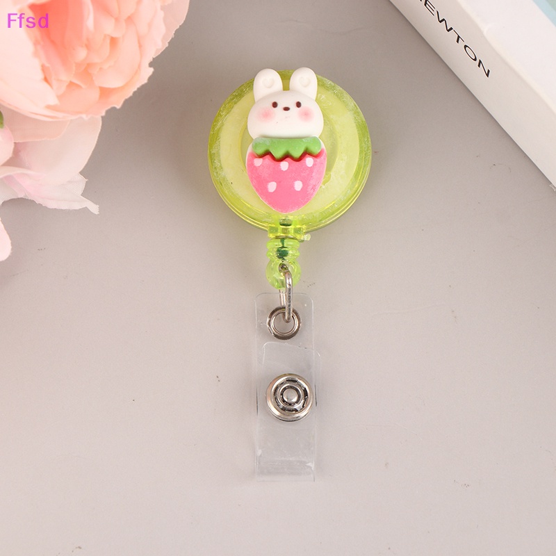 {Ffsd} Giá Đỡ Thẻ Id Huy Hiệu Hoạt Hình Dễ Dàng Cuộn Lại Có Thể Thu Vào Cho Học Sinh Y Tá / Văn Phòng Bán Chạy * Bán