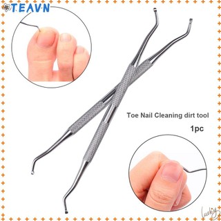 Dụng cụ thép không gỉ hai đầu lấy đất bẩn ra khỏi móng chân tiện lợi