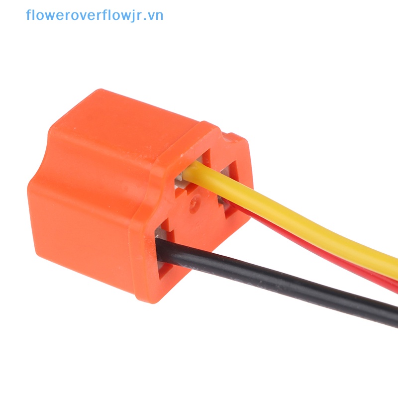 Giá Đỡ Bóng Đèn Pha LED H4 Bằng Sứ Chuyên Dụng Cho Xe Hơi