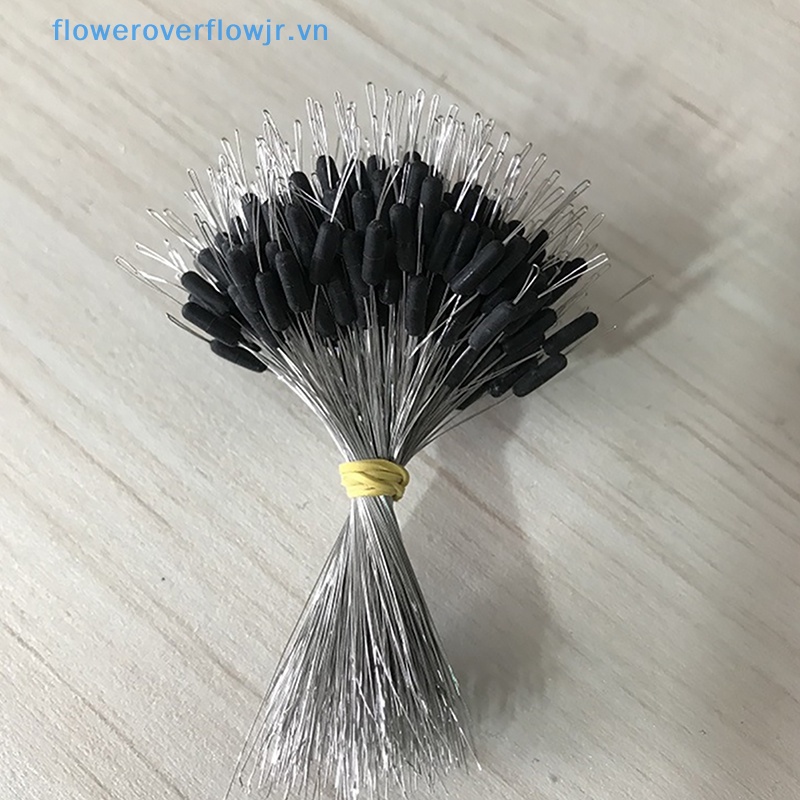 Set 300 Nút Chặn Phao Câu Cá Bằng Cao Su Hình Trụ