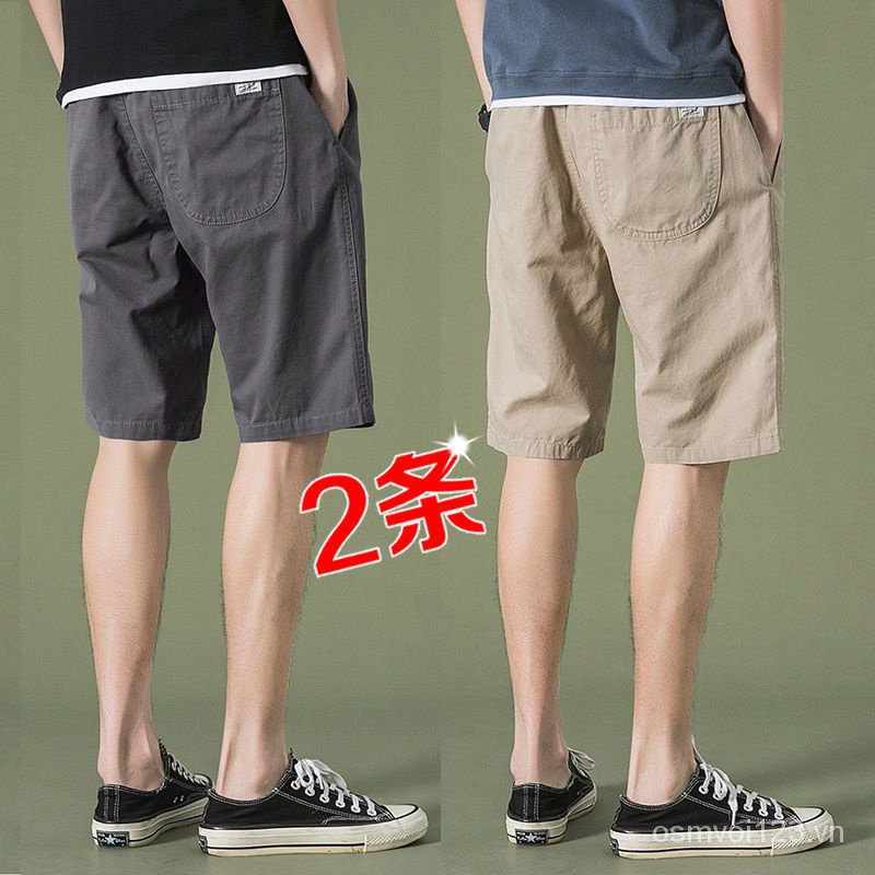 Quần Short Thể Thao Bằng Cotton Thời Trang Mùa Hè Dành Cho Nam