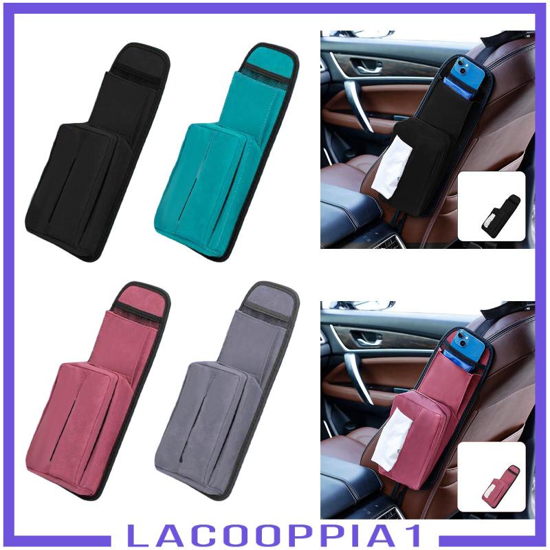 Túi Đựng Mắt Kính Màu Đen Nhiều Ngăn Treo Ghế Ngồi Xe Hơi
