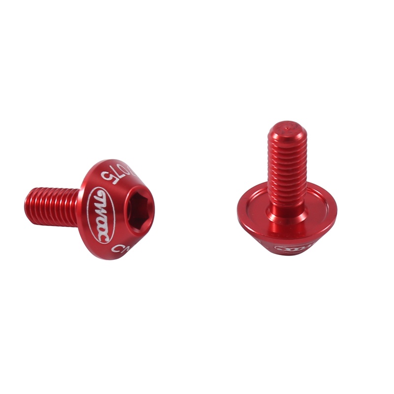 Set 10 Ốc Vít Hợp Kim Nhôm M5 X 12 Chuyên Dụng Cho Xe Đạp Leo Núi