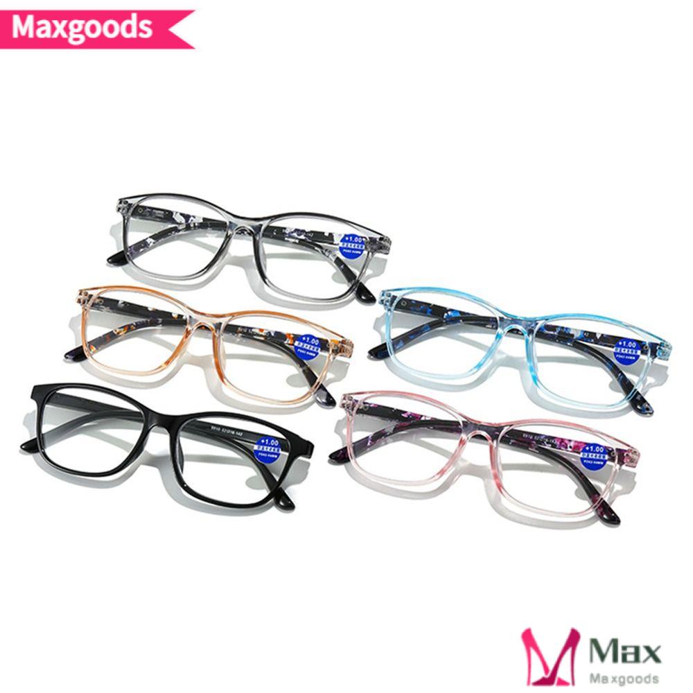 MAXG Kính Đọc Sách Gọng Siêu Nhẹ Phong Cách Cổ Điển Cho Nam Và Nữ