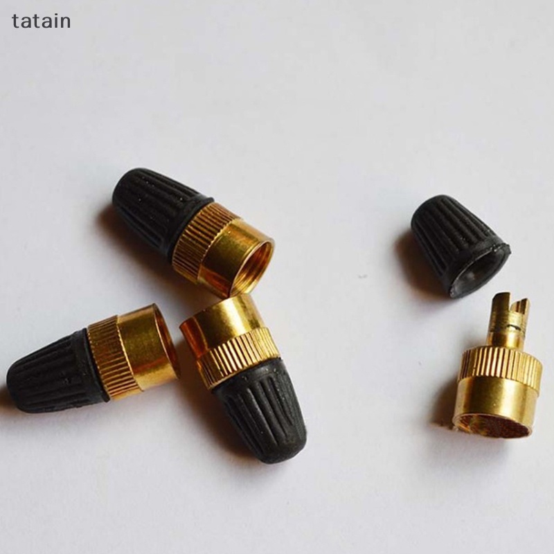 Nắp Van Bánh Xe Hơi / Xe Máy Bằng Đồng Chất Lượng Cao