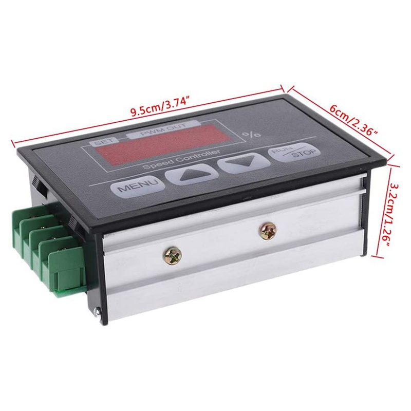 1 Bộ Điều Khiển Tốc Độ 6-60V Với Màn Hình Kỹ Thuật Số