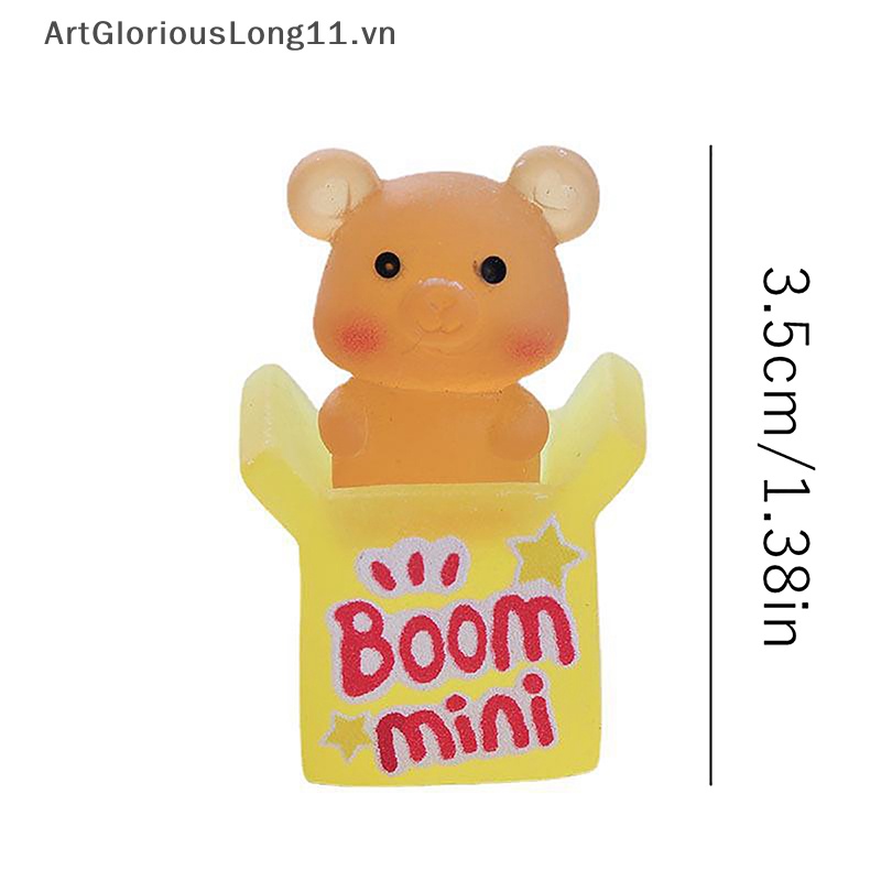 Đồ trang trí Động Vật Hoạt Hình Phát Sáng DIY Trang Trí Xe Hơi