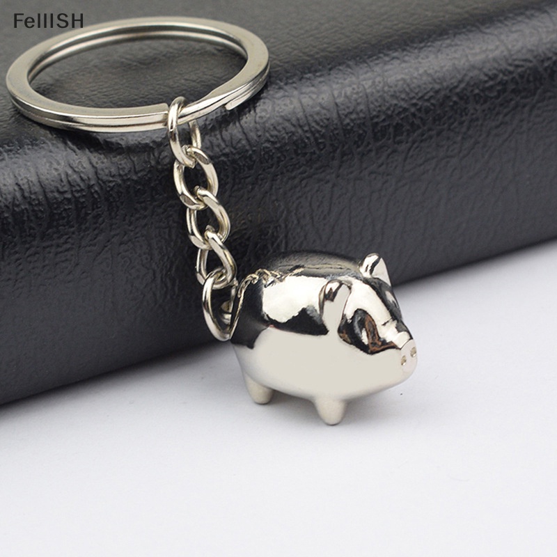 Móc Khóa Hình Chú Heo Nhỏ Xinh Bằng Hợp Kim 439br