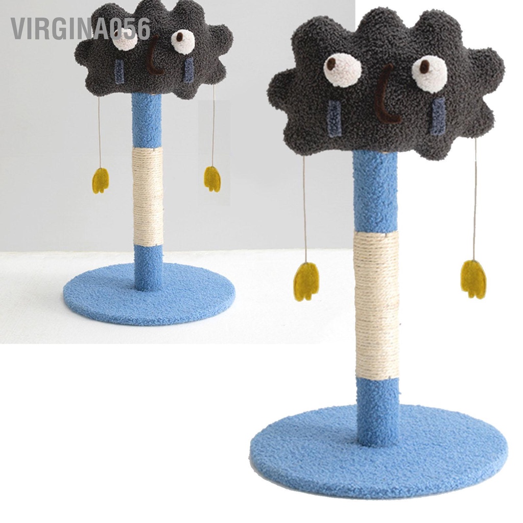 Virgina056 Cat Scratching Post Sisal Cây chống cào dễ thương bền cho thú cưng trong nhà