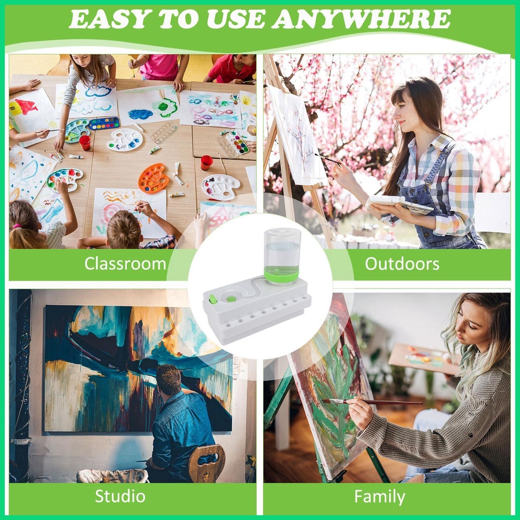 Dụng Cụ Cọ Sơn Đa Chức Năng Có Lỗ Thoát Nước Tiện Dụng