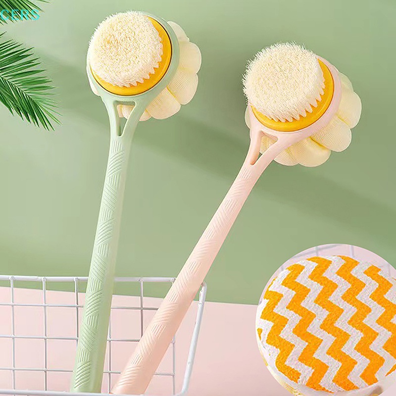 1 Bàn Chải Chà Lưng Tay Cầm Dài Lông Mềm Dùng Cho Phòng Tắm RS