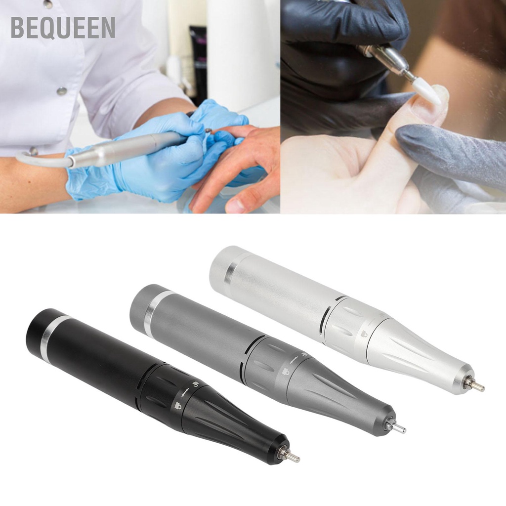 Bequeen Máy mài móng tay điện 40000RPM Màn hình LCD cảm ứng có thể điều chỉnh Độ ồn thấp giũa USB