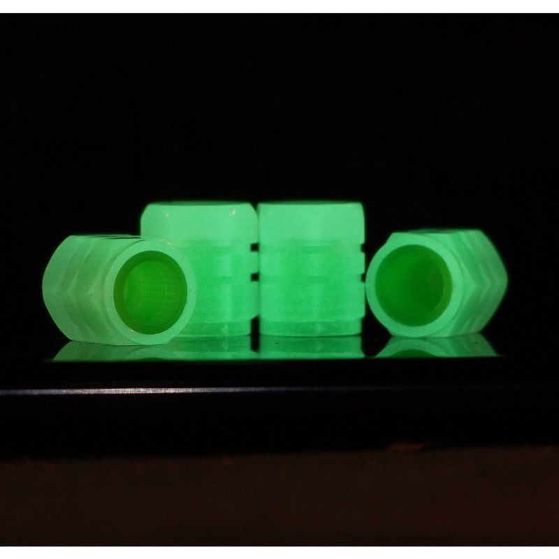 Lanf Nắp Van Bánh Xe Hơi Bằng Nhựa ABS Phát Sáng Chống Bụi Thông Dụng