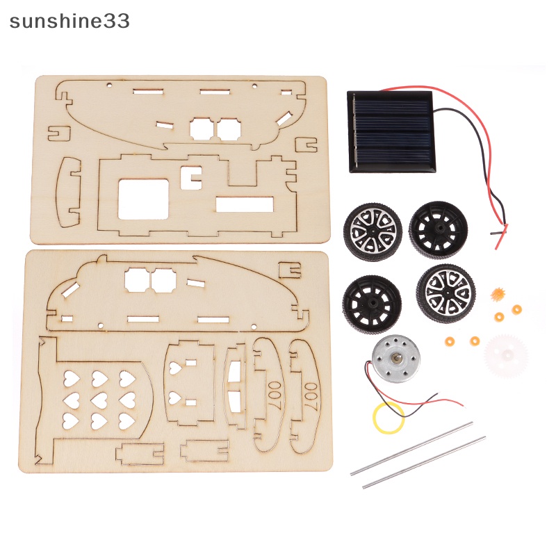 Mô Hình Xe Hơi Năng Lượng Mặt Trời Đồ Chơi Thí Nghiệm Khoa Học DIY Cho Bé