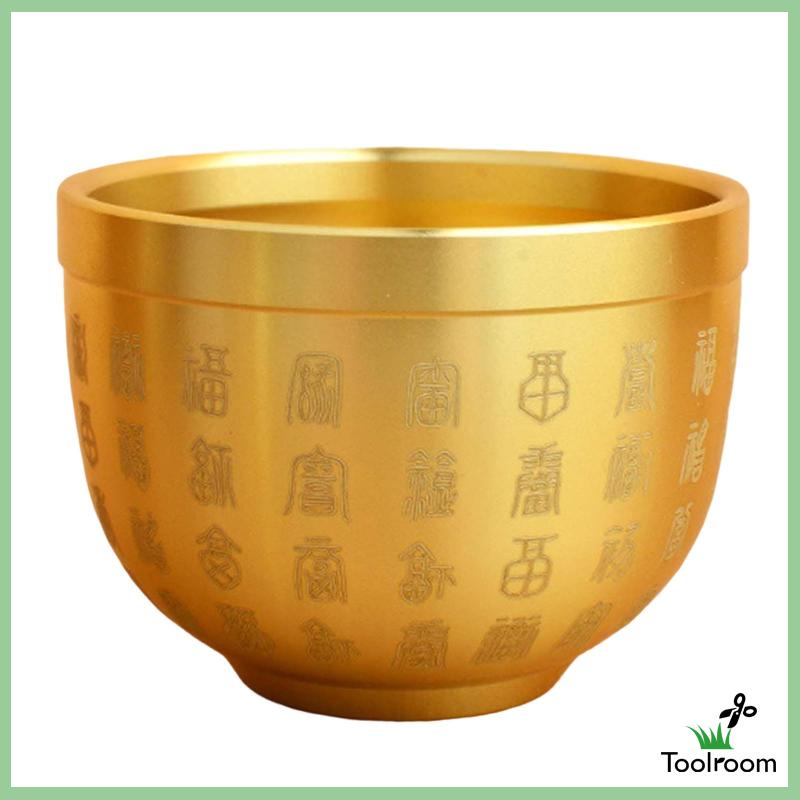 Chén Phong Thủy May Mắn Bằng Đồng Thau Để Bàn Trang Trí