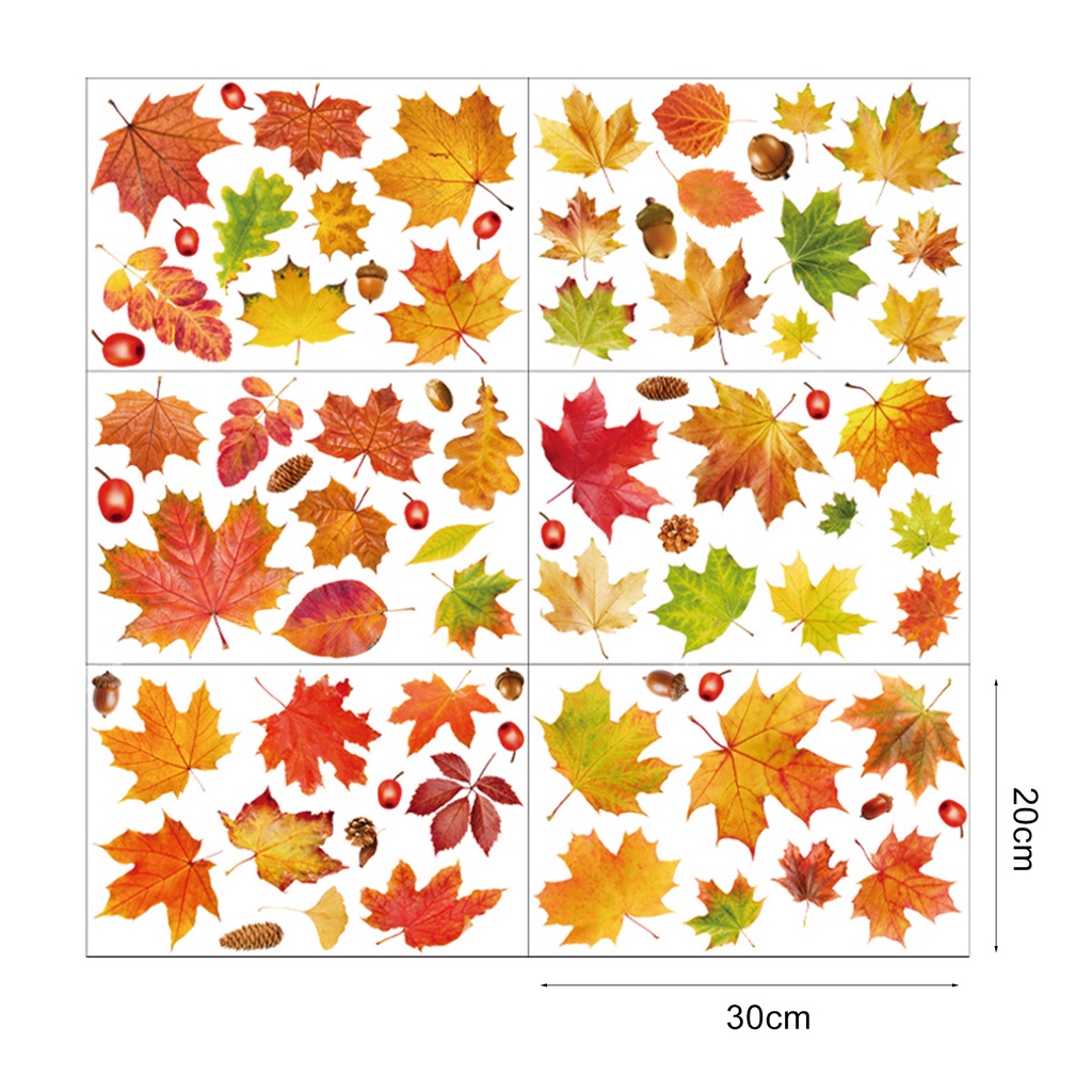 (Bất Ngờ) 6 Miếng Dán Cửa Sổ Chống Tĩnh Điện Có Thể Tái Sử Dụng Cho Phòng Ngủ