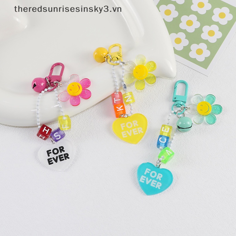 1 Móc Khóa Hình Hoa Hướng Dương Dễ Thương Dành Cho Nữ