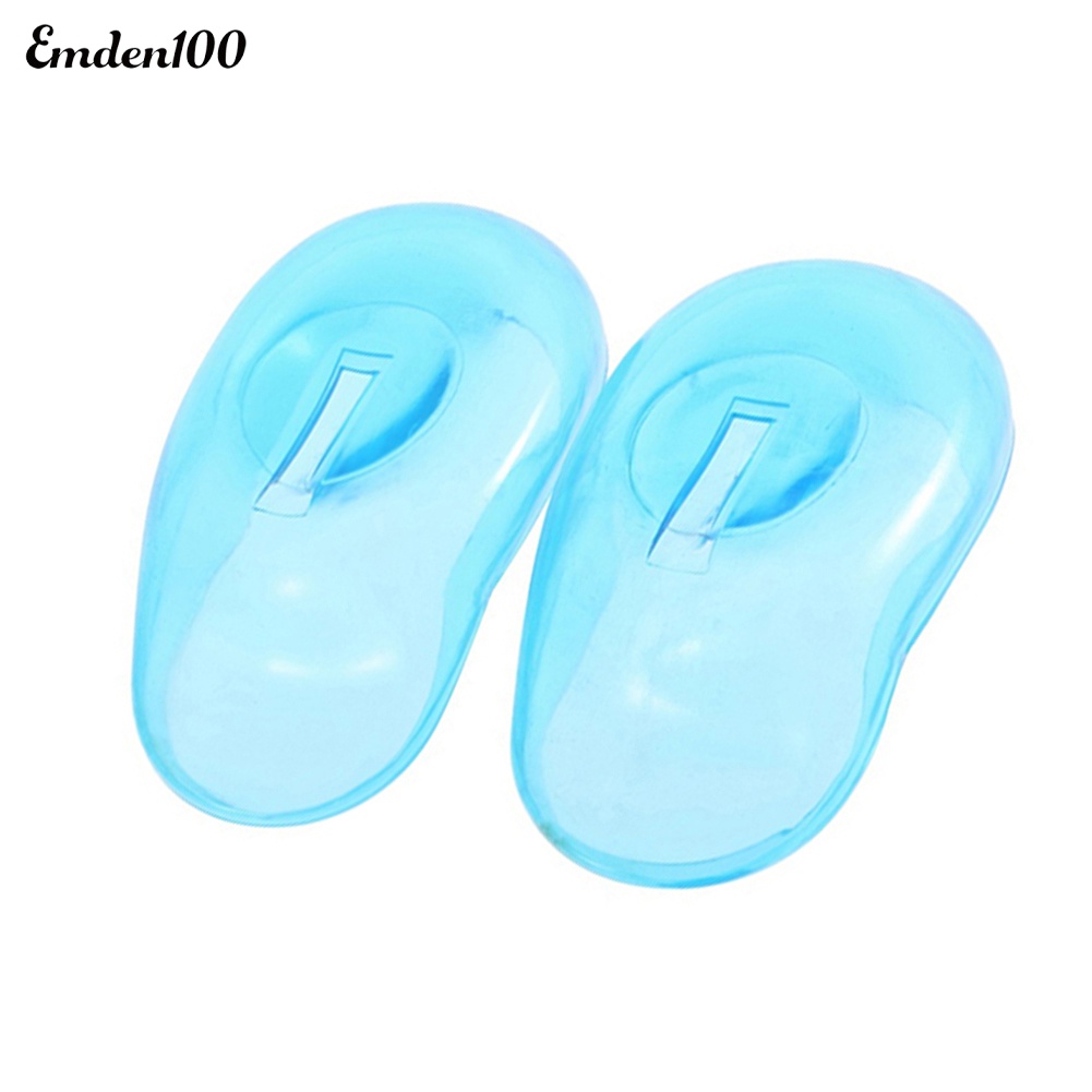 Bộ 2 Vỏ Silicone Bọc Bảo Vệ Tai Khi Nhuộm Tóc Tại Nhà / Salon