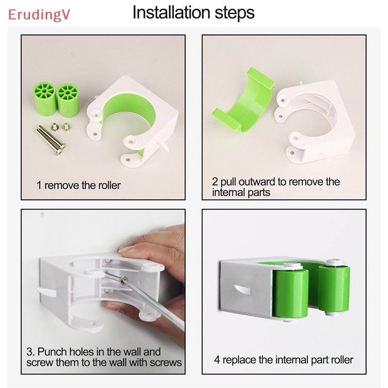 [ErudingV] Móc Treo Đồ Gắn Tường Di Động Cho Xe Đạp Đua