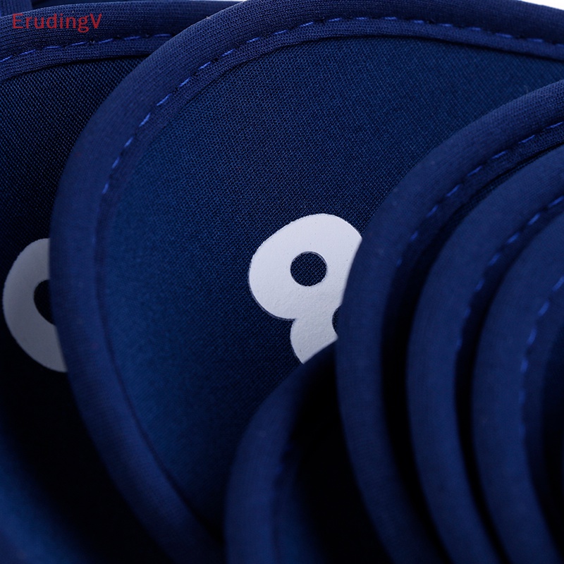 Bộ 10 Vỏ Bọc Bảo Vệ Đầu Gậy Đánh Golf Bằng Cao Su Tổng Hợp Neoprene [Mới] [Mới]