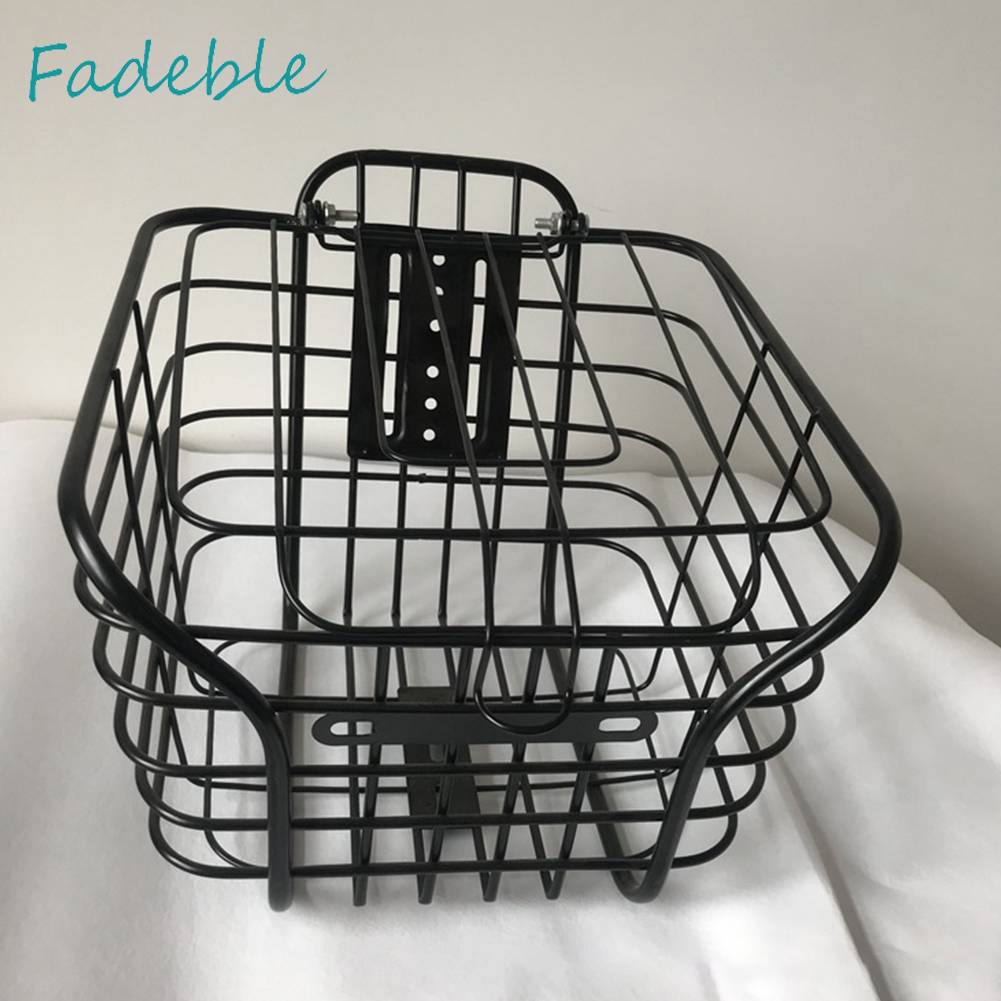 Giỏ Xe Đạp Bằng Kim Loại Có Vỏ Bọc Tiện Dụng