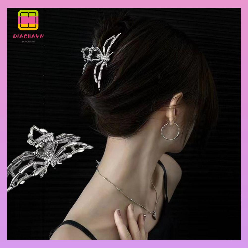 DIACHAVN Kẹp Tóc Kim Loại Hình Động Vật Màu Vàng Sáng Sang Trọng