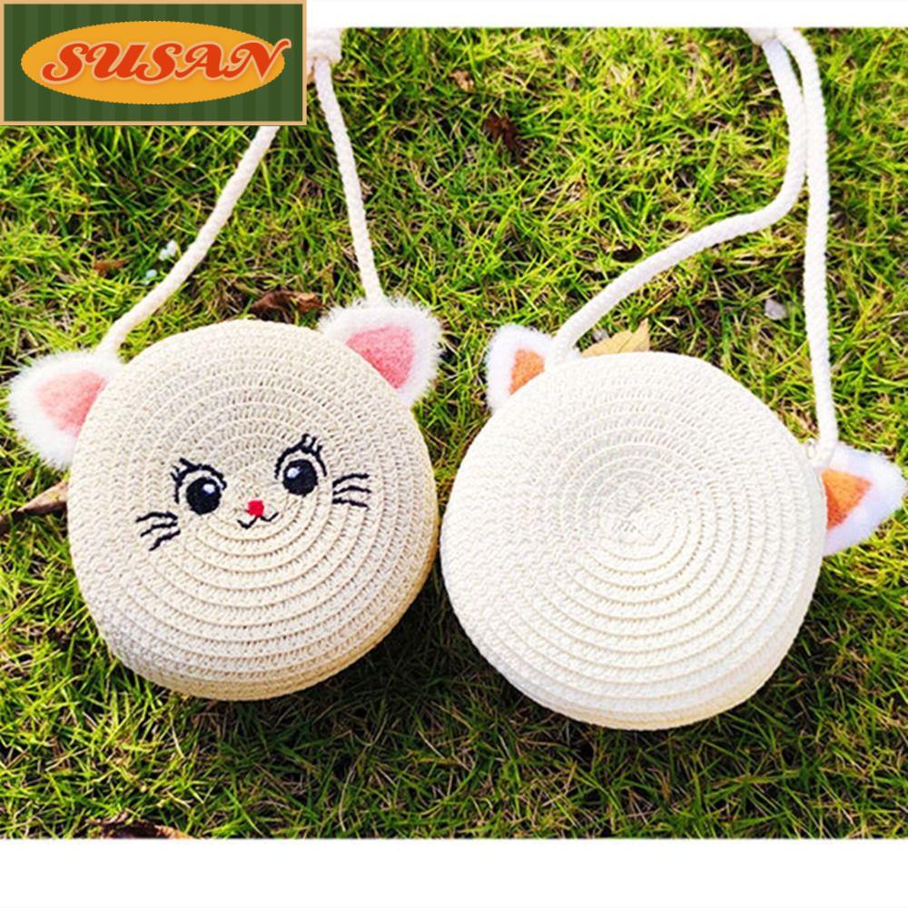 SUSANS 1 Túi Đeo Chéo Tròn Cho Bé Gái